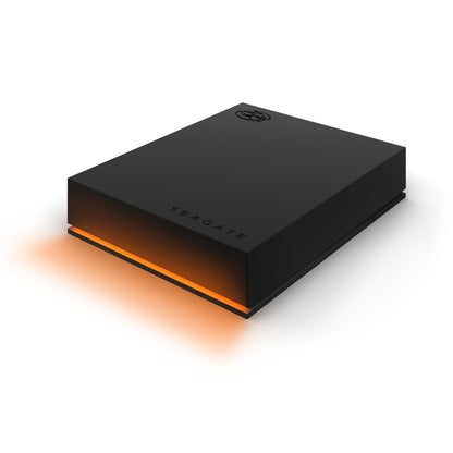 Disco Duro Externo Seagate Firecuda 5tb 2.5 Portatil Usb 3.2 Negro Win Mac Gaming Led Rgb
