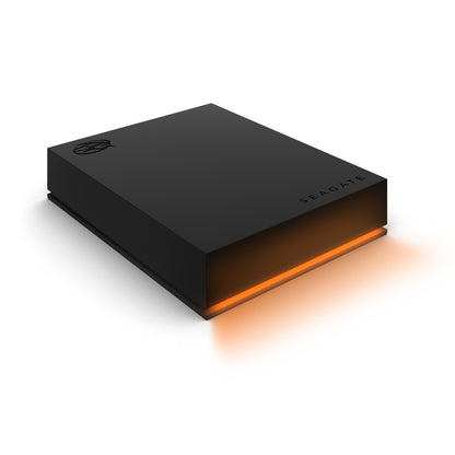Disco Duro Externo Seagate Firecuda 5tb 2.5 Portatil Usb 3.2 Negro Win Mac Gaming Led Rgb