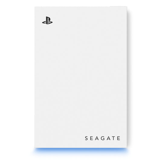 Disco Duro Externo Seagate Game Drive 5tb 2.5 Portatil Usb 3.0 Blanco Ps5 Con Luz Led