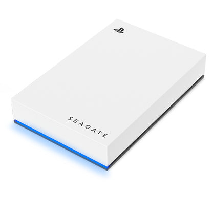 Disco Duro Externo Seagate Game Drive 5tb 2.5 Portatil Usb 3.0 Blanco Ps5 Con Luz Led