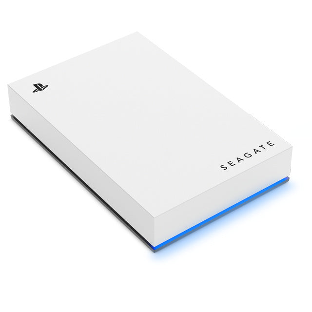 Disco Duro Externo Seagate Game Drive 5tb 2.5 Portatil Usb 3.0 Blanco Ps5 Con Luz Led