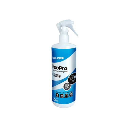Isopro Alcohol Isoproplico 500ml Mini-trigger Silimex