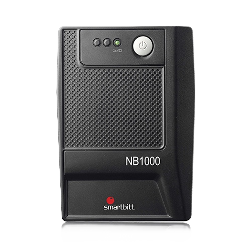 No-break Interactivo Smartbitt  Sbnb1000usb  1000va/500w, Clavija Nema 5-15p, 6 Contactos Tipo Nema 5-15r Con Respaldo De Baterias, Regulacion Y Supresion De Picos, Proteccion Rj-11, Puerto Usb