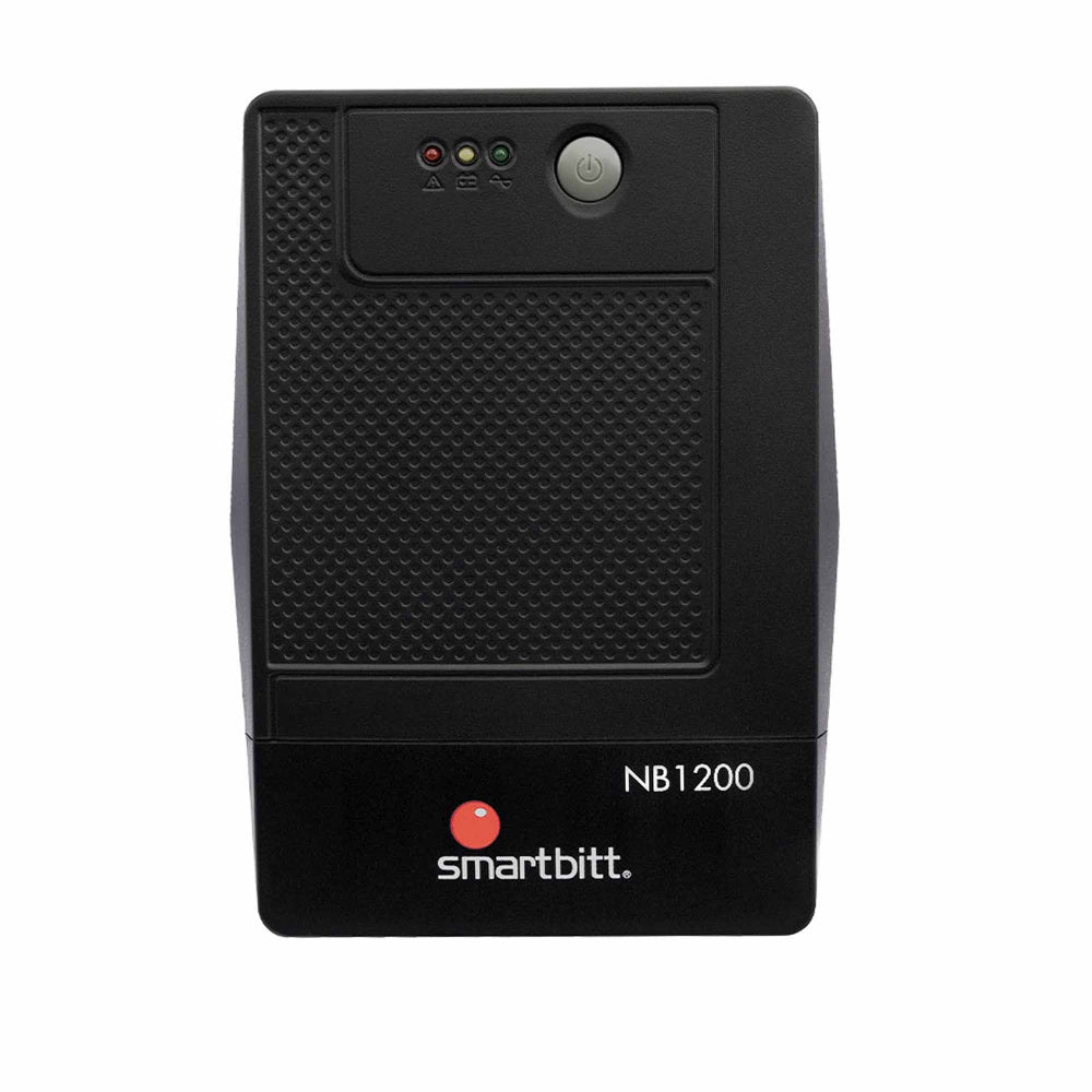 No-break Smartbitt 1200va/600w, Clavija Nema 5-15p, 8 Contactos, Tipo Nema 5-15r Con Respaldo De Baterias, Regulacion Y Supresion De Picos, Proteccin De Linea Telefnica Rj-11, Puerto Usb