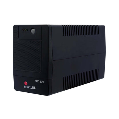 No-break Smartbitt 1200va/600w, Clavija Nema 5-15p, 8 Contactos, Tipo Nema 5-15r Con Respaldo De Baterias, Regulacion Y Supresion De Picos, Proteccin De Linea Telefnica Rj-11, Puerto Usb