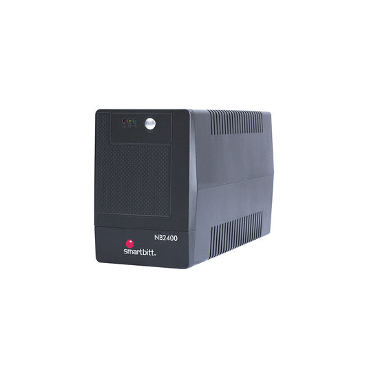 No-break Smartbitt 2400va/1200w, Clavija Nema 5-15p, 8 Contactos, Tipo Nema 5-15r, 4 Con Respaldo De Bateras, Regulacion Y Supresion De Picos Y 4 Con Regulacion Y Supresion De Picos, Rj11 Y Usb