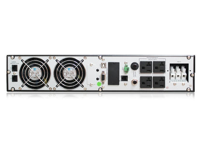 No-break Smartbitt 3.2kva/2700w, Interactivo Senoidal, Torre/rack 2u, Clavija Nema L5-30p, 7 Contactos 6 Nema 5-15/20r Y 1 Nema L5-30r, Con Respaldo De Bateras, Panel Lcd