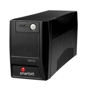 No-break Smartbitt 750 Va / 375 W, Clavija Nema 5-15p, 6 Contactos, Tipo Nema 5-15r, Todos Con Respaldo De Baterias, Regulacion Y Supresion De Picos.