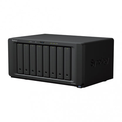 Nas Synology Ds1823xs+ /8 Bahias Hasta 144 Tb /nucleo Cuadruple 3.3 Ghz/8gb Ddr4/  Lan 2 Gbe X2/ Lan 10gbe X1/usb 3.2 X3/ Hotswap/ Sin Discos Duros/ Amd Ryzen V1780b