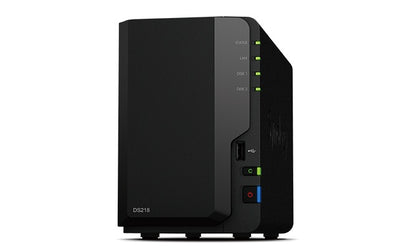 Synology Servidor NAS DS218 de 2 Bahías, Realtek RTD1296 1.40GHz, 2GB DDR4 ― no incluye Discos