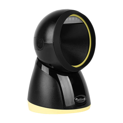 Lector De Codigo De Barras Techzone Tzbesc7330, Negro, Usb, 2d Fuente De Luz 640p (h) X 480p (v)