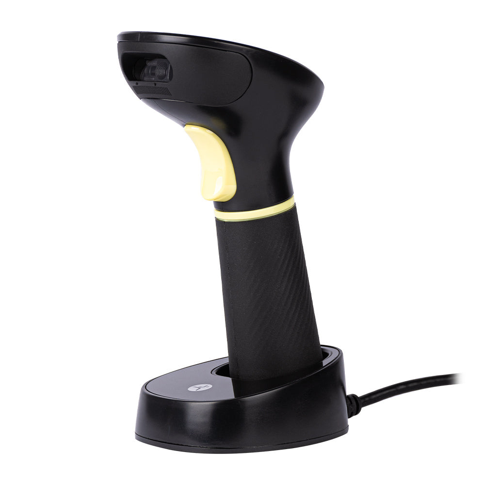 Lector Codigo De Barras Techzone Tzbesc9610, Negro, Bluetooth, Usb, Lectura 2d, Velocidad De Lectura 60 Fps Con Microinterruptor