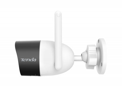 Camara Tenda Ct6 Vigilancia Exteriores Alto Rendimiento Resolucion 2k 3 Mpx Audio Bidireccional Full-duplex Deteccion De Movimiento Inteligente Funciones De Alarma De Luz Y Sonido