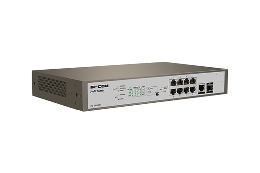 Switch Tenda Pro-s8-150w Administrable 8 Puertos Poe1 Fibra Optica Capa 3 (l3) Ethernet 10/100/1000 Base-t (poe), 1 Puerto Ethernet 10/100/1000 Base-t Datos 1 Puerto Sfp 1000 Base-x