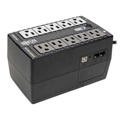 No Break Tripp Lite Nternet600u, Ups Standby De 600va 325w - 10 Tomacorrientes Nema 5-15r, 120v, 50hz / 60hz, Usb, Clavija 5-15p, Instalación En Pared O Escritorio.garantia 3 AÑos