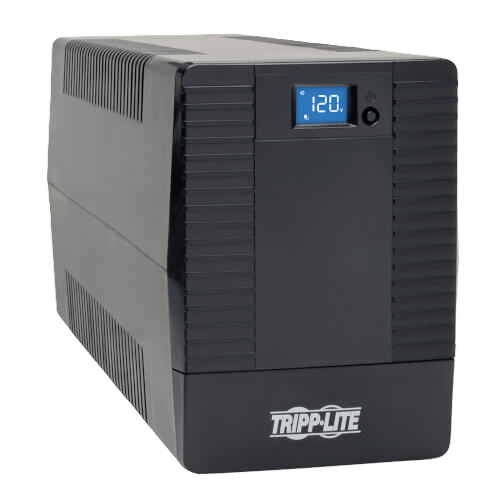 Ups Interactivo  Tripp Lite De 1200va 600w Con 8 Tomacorrientes  Avr, 120v, 50hz / 60hz, Lcd, Usb, Torre. Garantia Limitada De 3 Años.