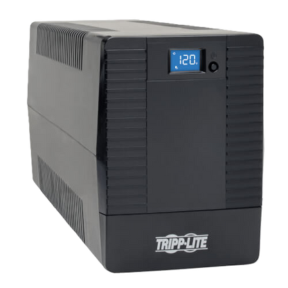 Ups Interactivo  Tripp Lite De 1200va 600w Con 8 Tomacorrientes  Avr, 120v, 50hz / 60hz, Lcd, Usb, Torre. Garantia Limitada De 3 Años.