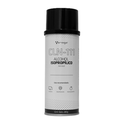 Alcohol Isopropilico Aerosol Vorago Cln-111 250ml Para Componentes ElectrÓnicos