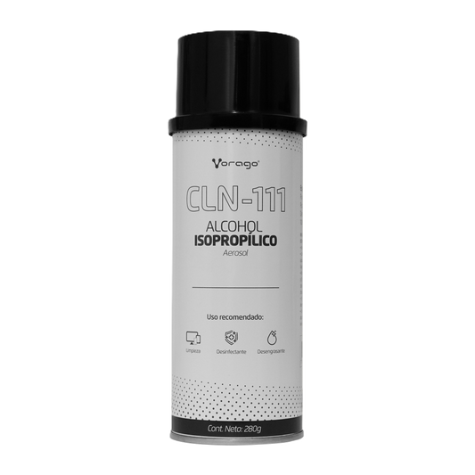 Alcohol Isopropilico Aerosol Vorago Cln-111 250ml Para Componentes ElectrÓnicos