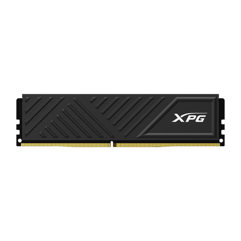 Memoria Xpg Gammix D35 Udimm Ddr4 16gb Pc4-25600 3200mhz Cl16 288pin 1.35v Con Disipador Pc/gamer Color Negro (ax4u320016g16a-sbkd35)
