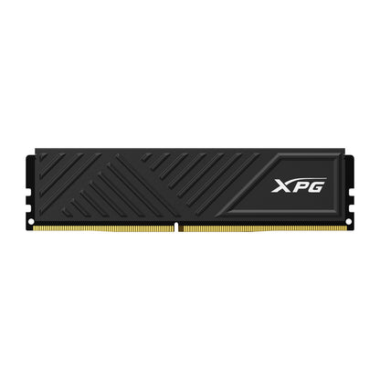 Memoria Xpg Gammix D35 Udimm Ddr4 16gb Pc4-25600 3200mhz Cl16 288pin 1.35v Con Disipador Pc/gamer Color Negro (ax4u320016g16a-sbkd35)