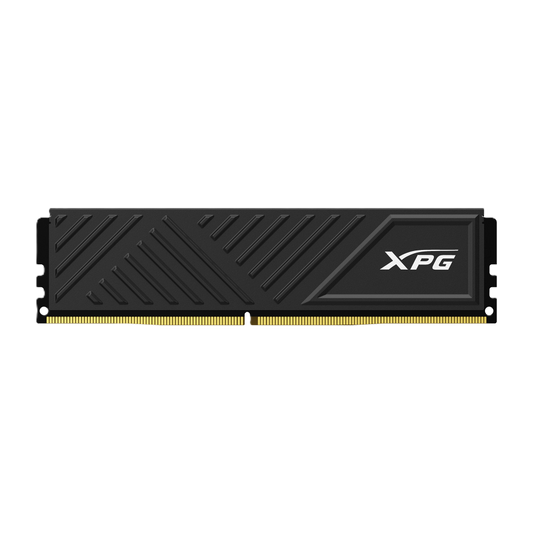 Memoria Xpg Gammix D35 Udimm Ddr4 16gb Pc4-25600 3200mhz Cl16 288pin 1.35v Con Disipador Pc/gamer Color Negro (ax4u320016g16a-sbkd35)