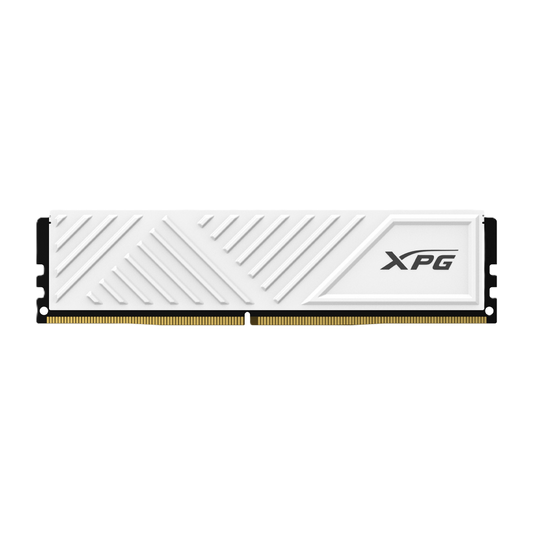 Memoria Xpg Gammix D35 Udimm Ddr4 16gb Pc4-25600 3200mhz Cl16 288pin 1.35v Con Disipador Pc/gamer Color Blanco (ax4u320016g16a-swhd35)
