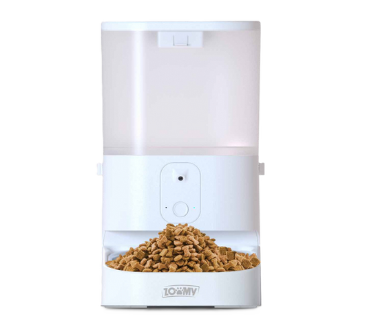 Comedero Inteligente Con Camara Para Mascotas De 6 Litros Manejo Con App Con Plato De Acero Inoxidable Para Perros Y Gatos