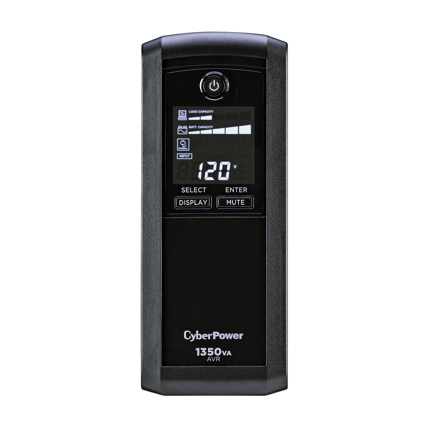 Ups De 1350 Va/815 W, Topología Línea Interactiva, Entrada 120 Vca Nema 5-15p, Tipo Mini Torre, Con 10 Tomas Nema 5-15r