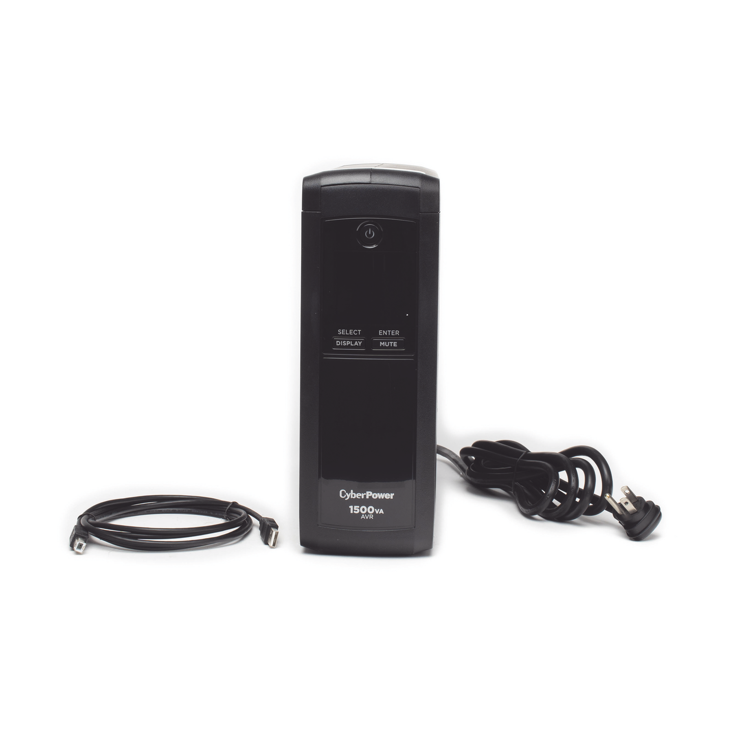 No Break Cyberpower Cp1500avrlcd 1500va/ 900 Watts, Interactivo,torre, 12 Nema 5-15r, 6 Respaldo Y 6 Supresin, 3 AÑos De Garanta, Incluyendo Batera.