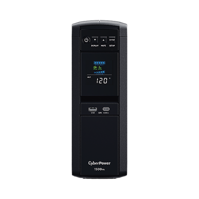 Ups De 1500 Va/900 W, Topología Línea Interactiva, Entrada 120 Vca Nema 5-15p, Onda Senoidal Pura, Tipo Torre, Con 10 Tomas Nema 5-15r