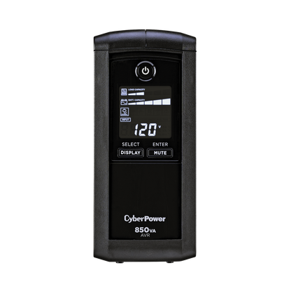 Ups De 850 Va/510 W, Topología Línea Interactiva, Entrada 120 Vca Nema 5-15p, Tipo Mini Torre, Con 9 Tomas Nema 5-15r