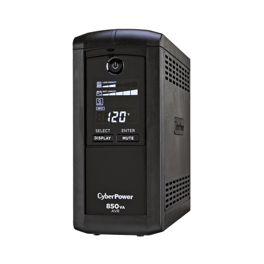 Ups De 850 Va/510 W, Topología Línea Interactiva, Entrada 120 Vca Nema 5-15p, Tipo Mini Torre, Con 9 Tomas Nema 5-15r