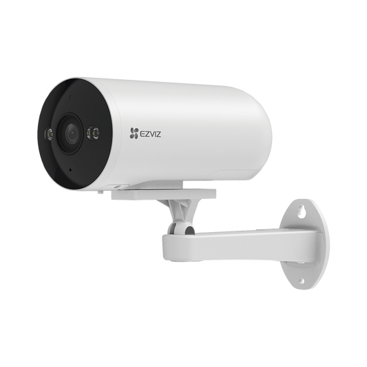 Cámara Exterior Inteligente Color Night Vision / (2K)  / AI Detección Humana y Vehicle / H.265 / Vision Nocturna a Color / IP67 / PoE / Audio Bidireccional / Luz y Sirena