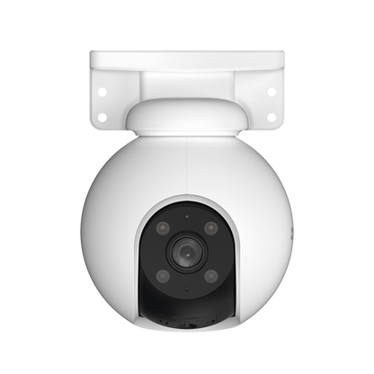 Pt Wifi / (3k) 5mp / Visión 360° / Detección Humana / Detección De Vehiculo / Audio De Dos Vías / Sirena / Luz Parpadeante / Colores En Oscuridad / Micro Sd / Presets / Autoseguimiento / Exterior