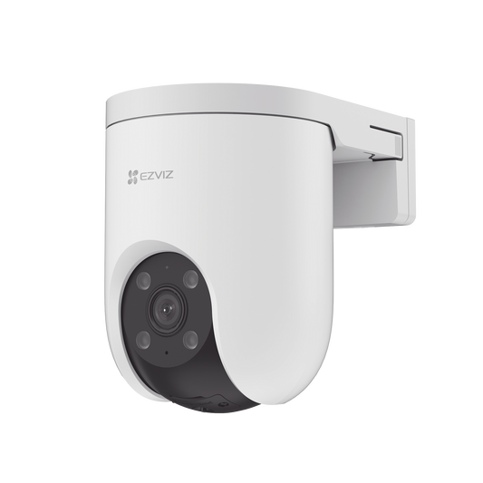 Camara Wi Fi / Ezviz / Cs-c8c / 4k (8mp) / Pt / Exterior / Vision Nocturna / Audio Bidireccional/ Vision Panoramica 360/ Deteccion Inteligente De Persona Y Vehiculos / Auto Zoom/ Ip65 /h2.65/