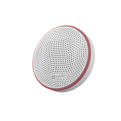 Sirena Inalambrica  Con Estrobo / Utiliza 4 Baterías Cr123a ó Alimentación 12vcc / Compatible Con Kit De Alarmas Cs-b1 / Uso En Exterior