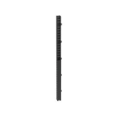 Organizador Vertical In-cabinet, Sencillo (solo Frontal), Para Uso Con Gabinetes Panduit, 40 Ur, 4.2 In De Ancho, Color Negro