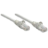 Cable Patch,intellinet,334112, Cat 6,  2.0m( 7.0f) Utp Gris