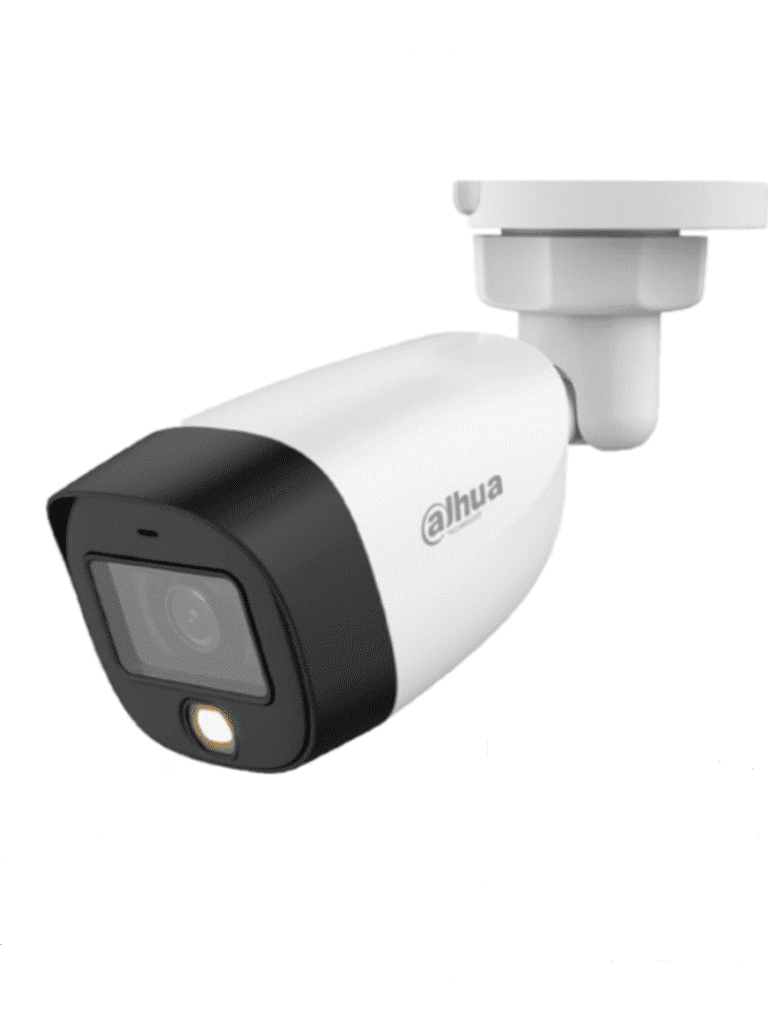 Camara Analoga/ Dahua/ Hac-hfw1209cn-a-led-s3/ Bullet Full Color 1080p/ Llente De 2.8 Mm/ 107.8° De Apertura/ Microfono Integrado/ 30 Mts De Luz Visible/ Dwdr/ Starlight/ Ip67/ Compatible Con Cvi/ahd