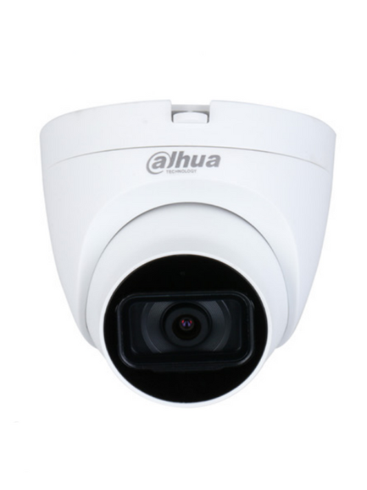 Camara Dahua / Domo De 5 Megapixeles/ Microfono Integrado/ Lente De 2.8mm/ Ir De 30 Mts/ Ip67/ Starlight/ Cvi/cvbs/ahd/tvi/