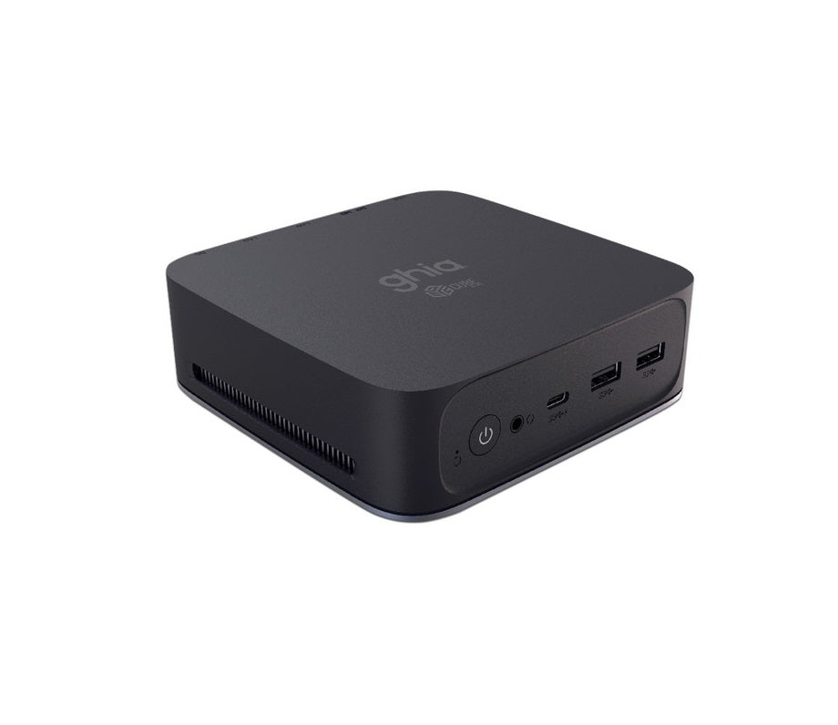 Mini Pc Ghia Gcube / Amd Ryzen 5 3500u 4 Nucleos Hasta 3.7 Ghz / Ram 8 Gb / Ssd M.2 Nvme 512 Gb / Wifi-bt / Sin Sistema