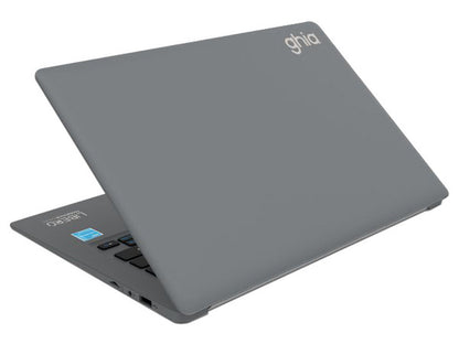 Notebook Ghia Libero 14 Plug Hd Intel Celeron N4020 Ram 4gb Ssd 128gb Camara Frontal 2.0 Mpx Wifi-bt Hdmi Win 11 Home Color Gris