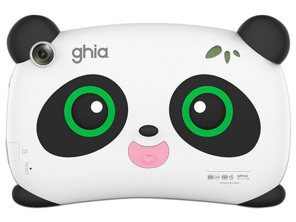 Tablet Kids /a333 Pentacore/ 7 Pulg Ips /4gb Ram/64gb /usb C/2cam/wifi/bluetooth/2500mah/android 15 /panda Ojos Verdes