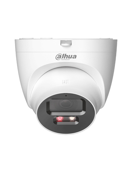 Camara Ip/ Dahua/ Ipc-hdw2549t-s-pv Domo Ip De 5 Mp/ 30 Mts De Iluminador Dual Inteligente/ Disuasion Activa/ 2.8mm/ Smd Plus/ Prot. Perimetral/microfono Y Bocina Integrados/audio 2 Vias/ip67/msd