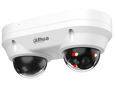 Camara Ip/ Dahua/ Dh-ipc-hdbw2449fp-as-e2-il/ Domo Dual Ip De 4mp, Iluminador Dual Inteligente/ Lente 2.8mm/ Proteccion Perimetral/ Smd Plus/ Wizsense/ Microfono Integrado/ Ip67/ik10
