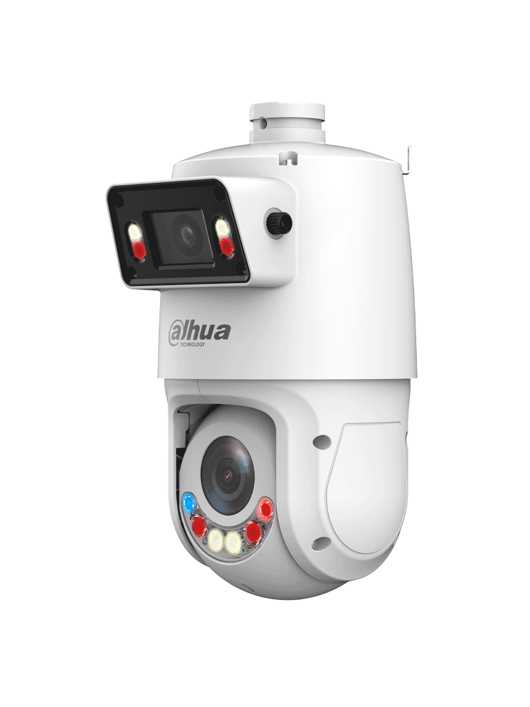 Camara Ip/ Dahua/ Dh-sdt4e425-4f-gb-a-pv1/ Ptz X-spans 4mp+4mp. Soporta Multivision, Tioc Wizsense: 25x Zoom, Ir Hasta 100m, Autotracking 3.0, Prot. Perimetral, Disuasion Activa,luz Dual,smd 4.0,quic
