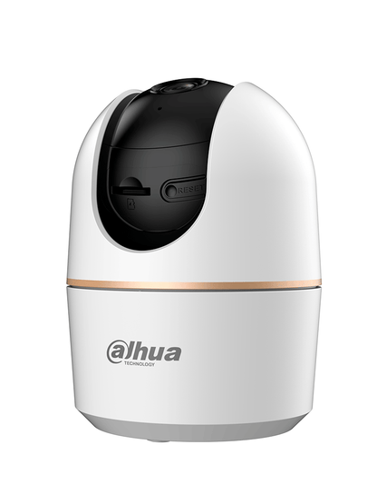 Camara Ip/ Dahua/ Dh-h3a / Domo Motorizado Wifi De 3 Megapixeles Con Ia, Autotracking, Audio Bidireccional (microfono Y Altavoz), Sirena Integrada, Ir De 10 M, Deteccion De Humanos Y Ranura Microsd