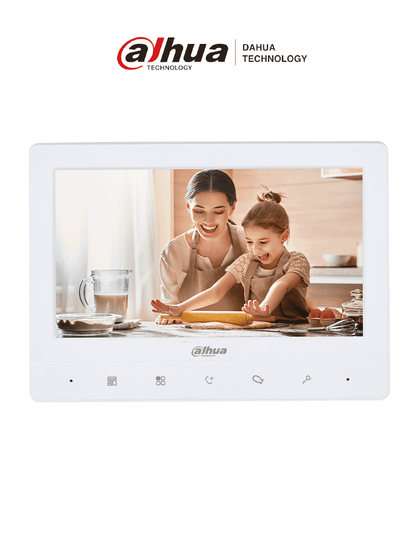 Monitor Analogo/dahua/ Vth1020j/ Monitor Para Videoportero De 7 Pulgadas Compatible Con Kta01 /kta02/12volt