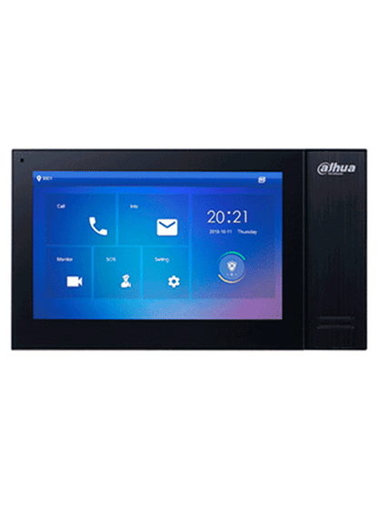 Kit De Videoportero Ip/dahua/kitktp02/ Monitor De 7 Con Memoria Embebida De 8 Gb/ 61 Es De Alarma/ Frente De Calle Ip65/ Apertura Remota/ Soporta Apertura Remota Y Con Tarjetas Mifare Ic Card